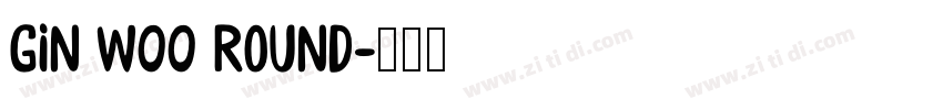 Gin W00 Round字体转换 Gin W00 Round字体转换